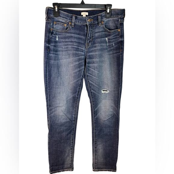 J Crew Women’s Slim Straight Jeans Size 27 - Picture 1 of 12